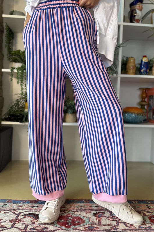 Sunday Morning Demi Bloom Pant Sweetpea / Navy